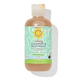 California Baby Calming Lavender Shampoo and Body Wash | 100% Plant-Based (USDA Certified) | Gentle | Hypoallergenic Baby Soap for Sensitive Skin | 251 mL / 8.5 fl. oz.