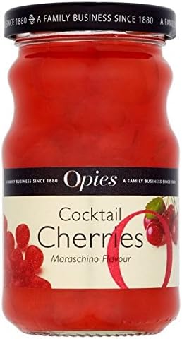 Amazon Opiesカクテルチェリーマラスキーノ225グラム Opies Cocktail Cherries Maraschino 225g 並行輸入品 Opies ディップ サルサ 通販