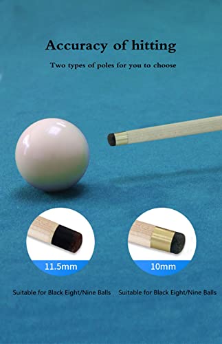 Tac Pool Cue de Madera para Niños 130 cm 15 oz miniatura 4