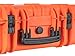 Monoprice Weatherproof Hard Case - 22 x 14 x 8 Inches, With Customizable Foam, Shockproof, IP67, Ultraviolet And Impact Resistant Material, Orange - Pure Outdoor Collection