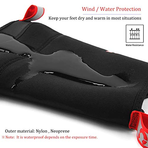 image for TORRYZA Cycling Shoe Covers for Men Women Neoprene Winter Waterproof W