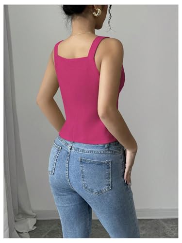 SHENHE Women's Button Up V Neck Vest Casual Business Waistcoat Blazer Vests Tank Top2