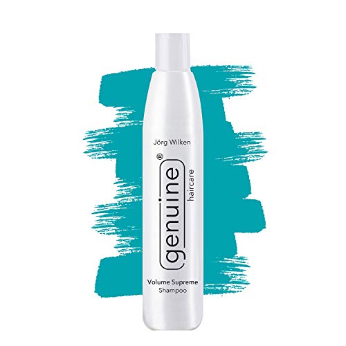 Volume Supreme stärkendes Shampoo für feines/duennes Haar, gegen Spliss/Frizz, für Volumen, verringert Haarausfall & leicht fettige Kopfhaut, genuine haircare