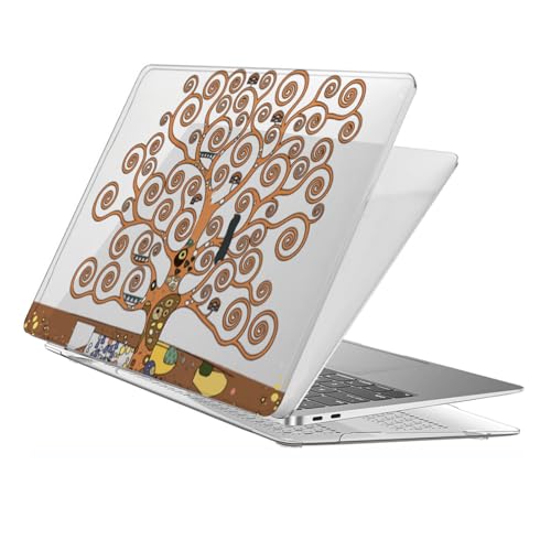 Funda MacBook Air 13 carcasa dura A1466 modelo 2012 a 2017 diseño Árbol Marrón