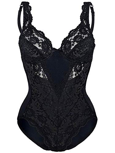 Sassa Damen Body 904, Gr. 46 (Herstellergröße: 95D), Schwarz (Schwarz 500) Cover