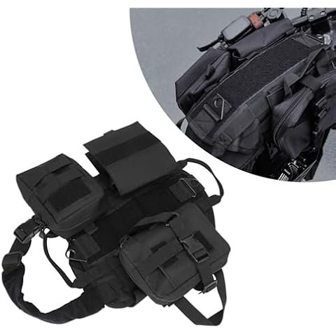 Runfarr Battery Frame Bag for Super 73,Multiple Pockets Multifunctional Tool Storage Bag for Bike Super73 Most Models R Z S - Black Cover