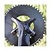 QYAAUPMMP Round Chainring 110 BCD For 105 R7000 R8000 R9100 110bcd 40T46T 48 50T 54 56 58T 60 Road Bike Bicycle12s 12 Speed(50T Hollow)