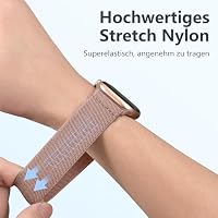 Charlam Sport Nylon Band für Apple Watch Armband 40mm 42mm 41mm 38mm – Ansicht 3