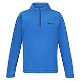 Regatta Kids Hot Shot II Fleece Anti-Pill Midlayer Top Oxford Blue/Navy