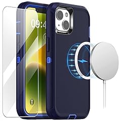 Navy with Magsafe+Glass Protector