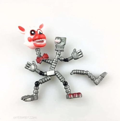 Themaz 12Pcs/Set Inspired By Game At Freddys Five Nights Figure Toy Action Security Breach Foxy Bonnie Fazbear Pvc Model Dolls Fnaf For Kid Gifts.. #TOP6