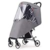 Wandelwagen Regenhoes – Kinderwagen Weerschild voor Regen en Wind, Waterdicht & Winddicht EVA Wind Cover voor…