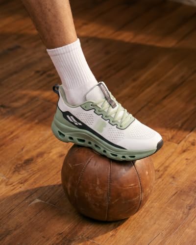 Image of Bacca Bucci Balance Men's Sports Sneakers | Ultra-Light Jacquard Running Shoes with Cushioned Rebound Sole | EVA + Rubber Heavy-Duty Outsole | All-Day Comfort & Breathable Daily Trainers