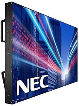 വശം view of the NEC X555UNS 55-inch LED TV with handles