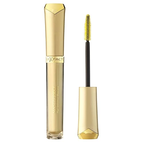 Max Factor Masterpiece Mascara de alta definición, negro rico, 0.15 onzas