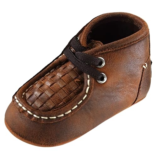 Image of M&F Western Products Baby Bucker Carson Boys' First Walker Boots