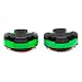 LimbSaver Broadband Dampener for Solid Limb Compound Bows, Green, 2-Pack