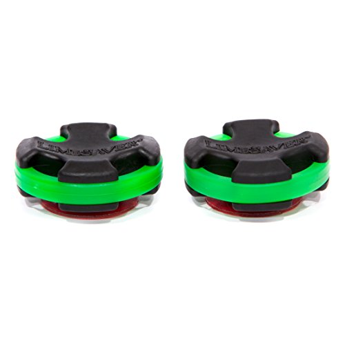 LimbSaver Broadband Dampener for Solid Limb Compound Bows, Green, 2-Pack