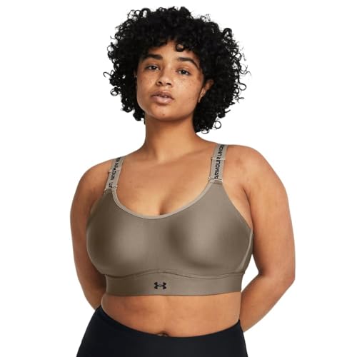 Image of Under Armour Women's Armour Mid Heathered Sports Bra