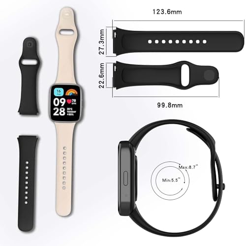 Bandas compatibles con Redmi Watch 3 Active, pack 10 unidades miniatura 3