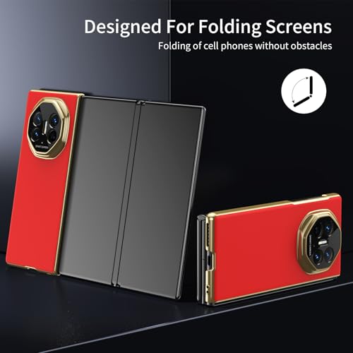Étui pliable pour Huawei Mate XT coque AG mat rouge - 7