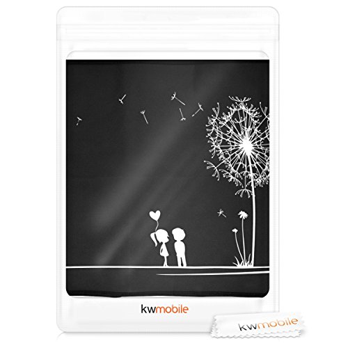 kwmobile Funda Compatible con Monitor Apple iMac 27" / iMac Pro 27" - Cubierta Protectora Textil para Pantalla - niños y Diente león
