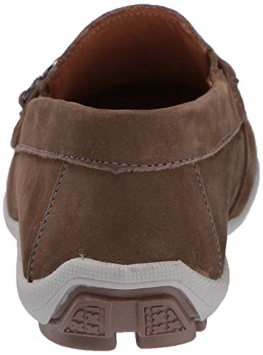 Driver Club Usa Kids Boys/Girls Leather Driving Loafer With Rope Anchor Detail, Earth Nubuck/Natural Sole, 5 M Us Little Kid #TOP2