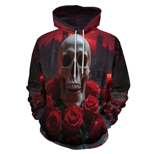 Sweat crâne gothique ample pour rompre avec les pulls noirs banals