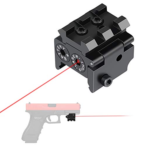 Feyachi Laser Sight/Red Dot Lazer Sight/Pistol Laser Sight/Rifle Laser Sight for Weaver or