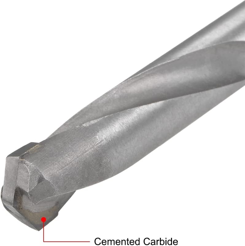 uxcell Cemented Carbide Twist Drill Bits 16mm Metal Drill Cutter for Stainless Steel Copper Aluminum Zinc Alloy Iron 4 Pcs