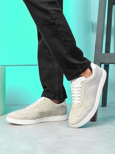 Image of Cruiser Sneaker for Men | Lightweight & Comfortable | Stylish Lace-Up Casual Footwear with Cushioned Insole | Perfect for Versatile Outfits 2641