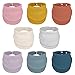 Diealles Shine Bavoirs Bandana, 8 Pièces Bavoir Triangle Bébé, Réglable Bandana Bavoir pour Garçons Filles