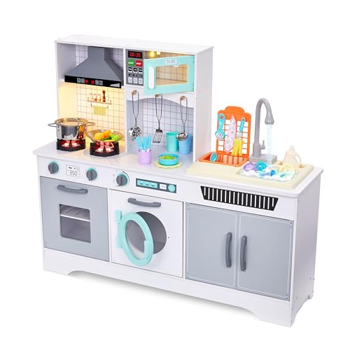 Lil’ Jumbl Wooden Kitchen with Real Water Sink