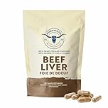 Higher Healths Grass-Fed Beef Liver Capsules – 180 Count, 100% Canadian Sourced & Made – Freeze-Dried Organ Supplement, Nature’s Multivitamin