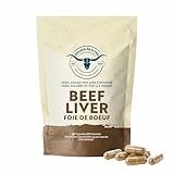 Higher Healths Grass-Fed Beef Liver Capsules – 180 Count, 100% Canadian Sourced & Made – Freeze-Dried Organ Supplement, Nature’s Multivitamin