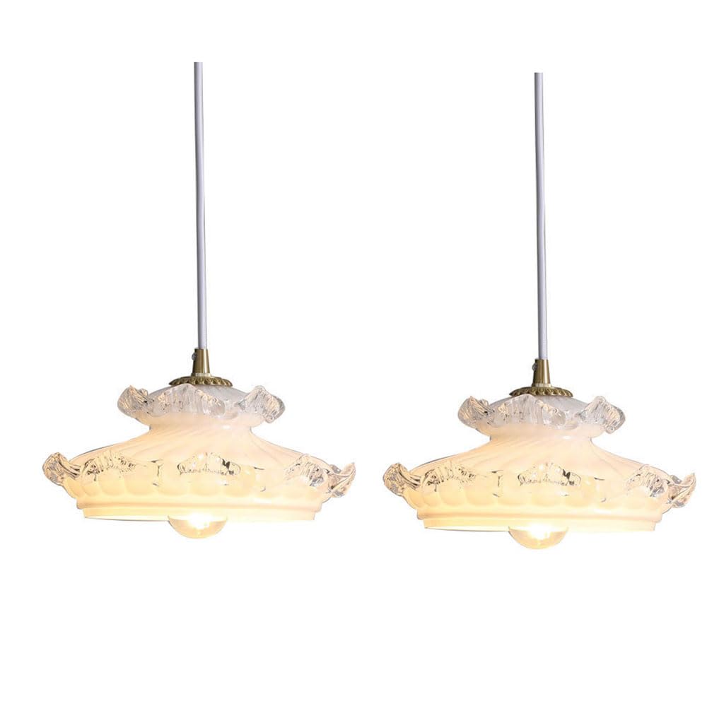 Lámpara colgante de cristal moderna de 11.8" para dormitorio pasillo y vestíbulo