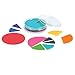 Learning Resources Rainbow Fractions Deluxe Circles with Storage, 9 Circles, Ages 6+, Multicolor (LER0617)