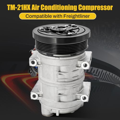 Uritue 22-61252-000 TM-21HX A/C Compressor Fits for Freightliner by Uritue - Used condition - Image 2