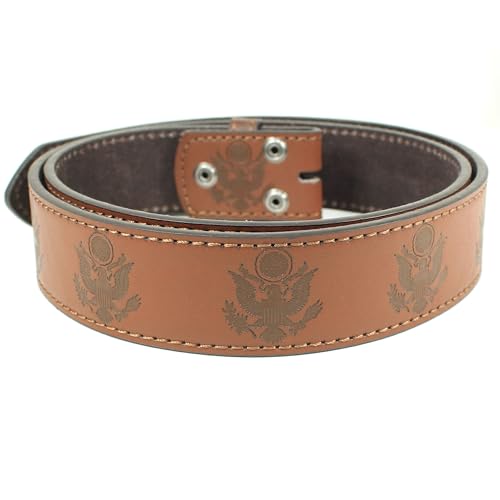 Coat of Arms of the United States Leather Belt Strap Without Buckle 1.5