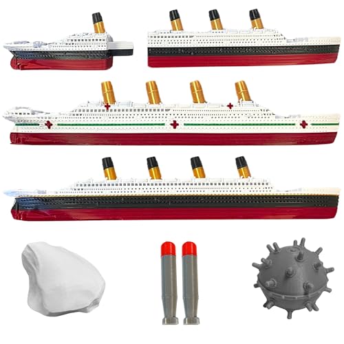 3 Pack Split In Half Titanic Toys
