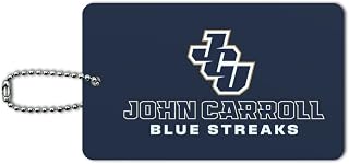 John Carroll University Blue Streaks Logo Luggage Card Suitcase Carry-On ID Tag