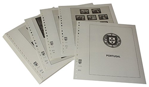 Feuilles pré-imprimées Portugal 2006-2008 LINDNER protéger timbres jaunis