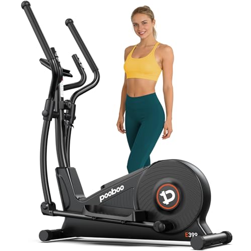pooboo Elliptical Exercise Machine,Elliptical Machine for Home with Hyper-Quiet Magnetic Driving...