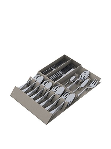 Knork Flatware Storage Tray, Silver
