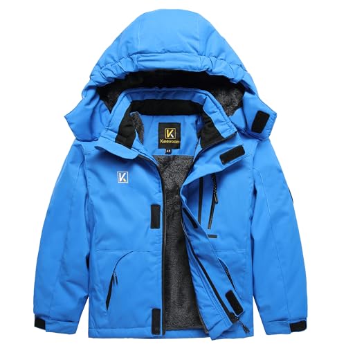 Keevoom Boys Winter Coat Ski Jacket Windproof Kids Snowboard...