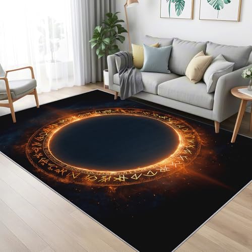 Tapete decorativo Viking 6x9 para sala y dormitorio miniatura 2