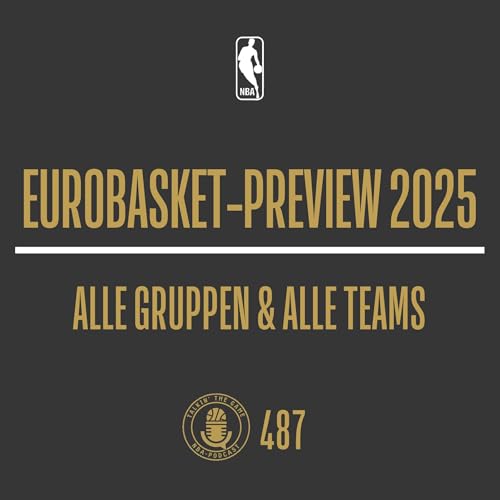 EuroBasket-Preview 2025: Alle Gruppen & alle Teams cover art