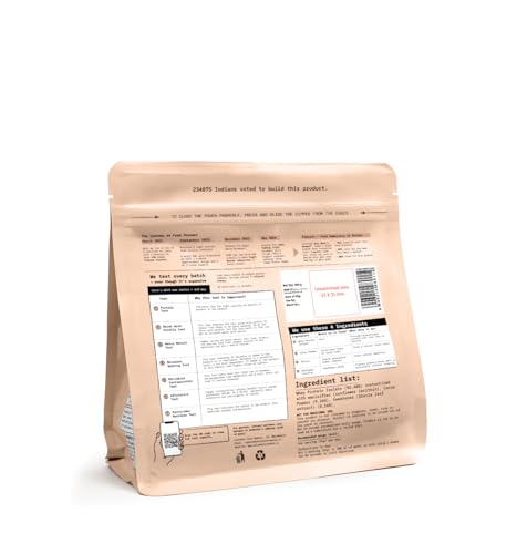 Image of ONLY WHAT'S NEEDED By Food Pharmer - OWN Cocoa Edition Pack | Whey Protein Concentrate 1kg + Isolate 500 gms x 2 | 24g Protein per Scoop | No Added Sugar,No Artificial Sweeteners | Lab Tested