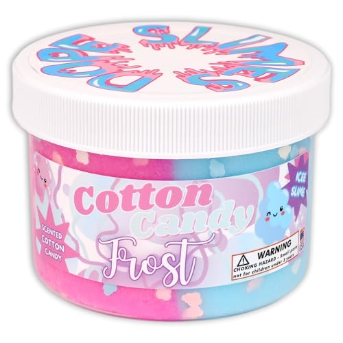 Dope Slimes CC07178 Cotton Candy Frost (8Oz) - Icee Textured Slime thumb #1