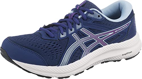 Asics Gel-Contend 8 1012B320-402, Womens Running Shoes, Navy, 40,5 EU